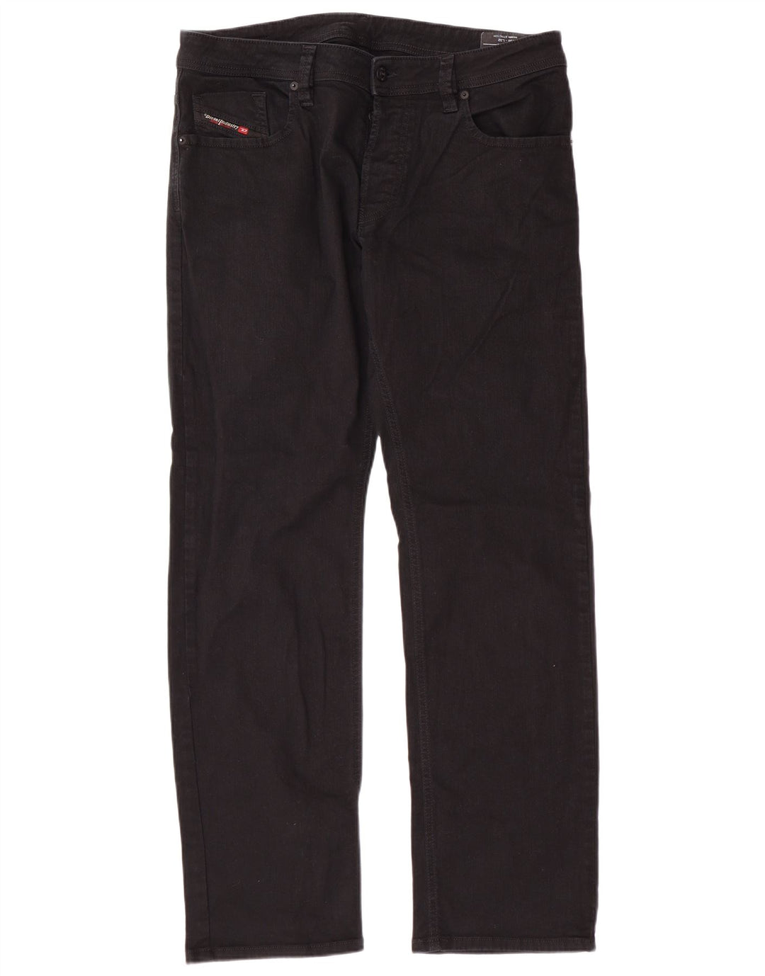 Ανδρικό τζιν DIESEL Larkee Straight W36 L32 Μαύρο βαμβακερό