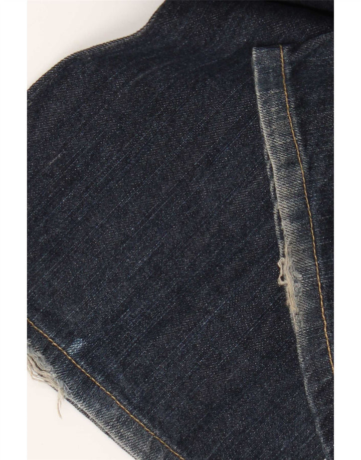 Levi's Mens 527 Bootcut Jeans W34 L30 Navy Blue Cotton