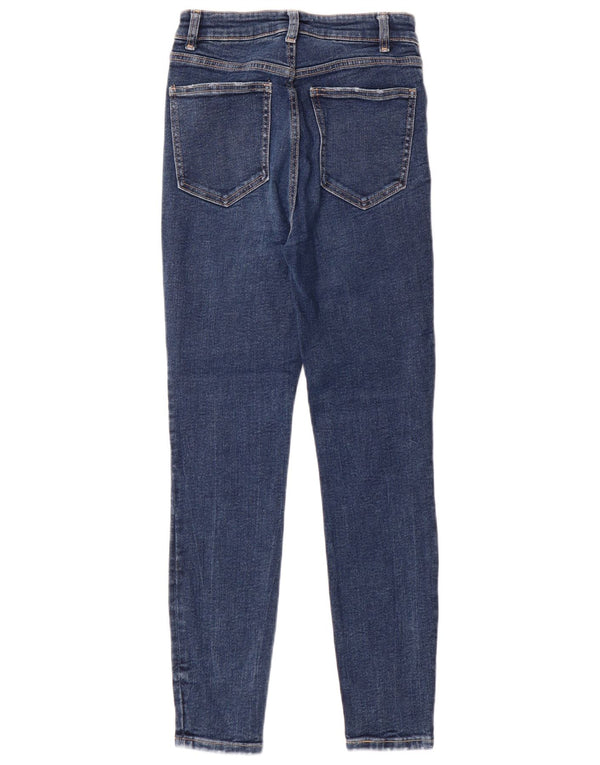 Zara Γυναικείο Skinny Jeans EU 36 XS W26 L27 Blue