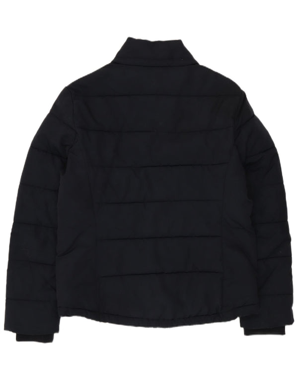 Topshop Γυναικείο μπουφάν UK 12 Medium Navy Blue
