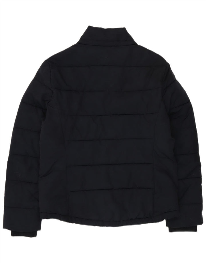 Topshop Γυναικείο μπουφάν UK 12 Medium Navy Blue