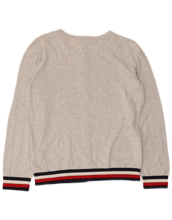 Γυναικεία ζακέτα Tommy Hilfiger UK 14 Medium Grey ριγέ