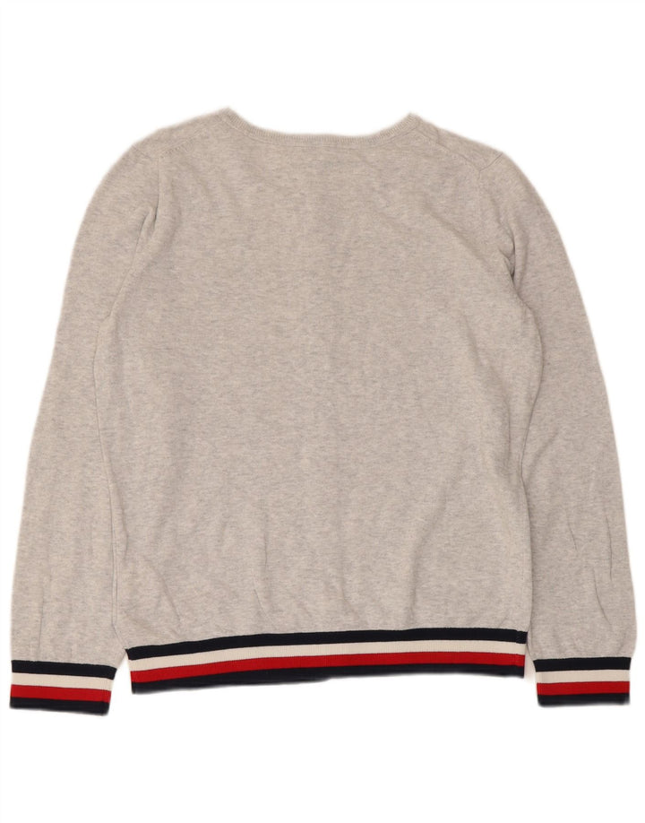 Γυναικεία ζακέτα Tommy Hilfiger UK 14 Medium Grey ριγέ