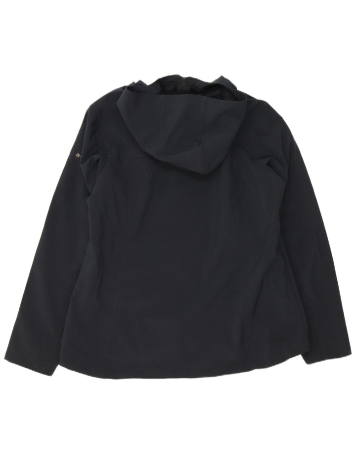 COLUMBIA Mens Windbreaker Jacket UK 42 XL Navy Blue Polyester