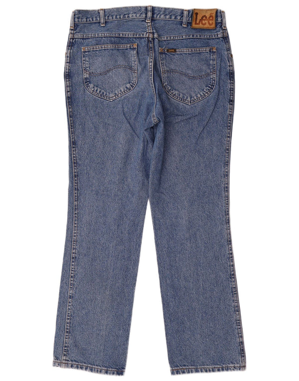 Lee Mens Ranger Straight Jeans W38 L32 Μπλε βαμβακερό