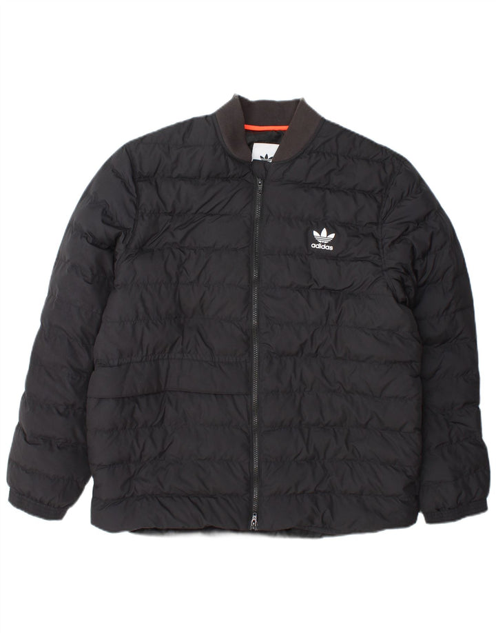 Ανδρικό μπουφάν Adidas Bomber padded UK 38 Medium Grey Polyester