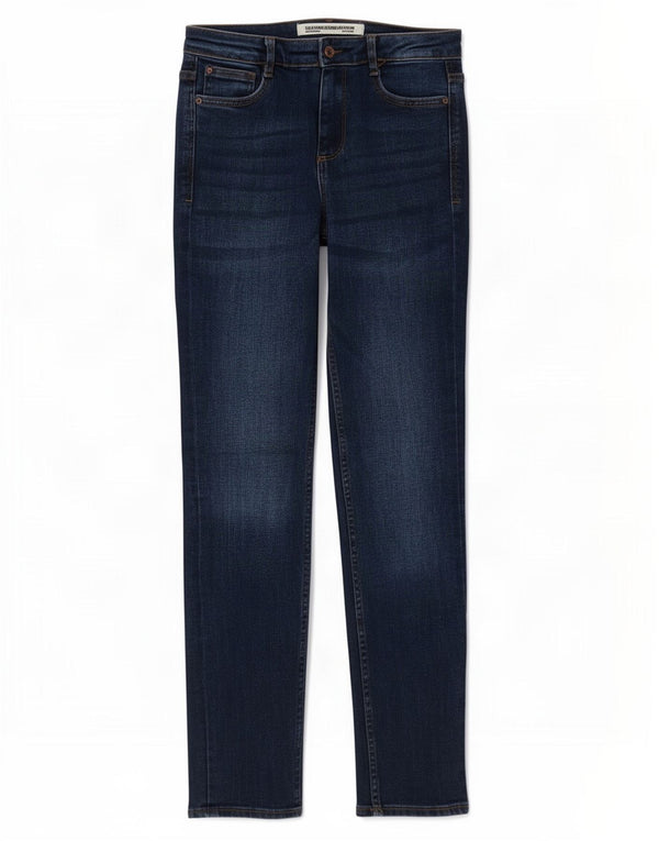Zara Γυναικείο Trafaluc Slim Jeans EU 38 Small W28 L28 Navy Blue