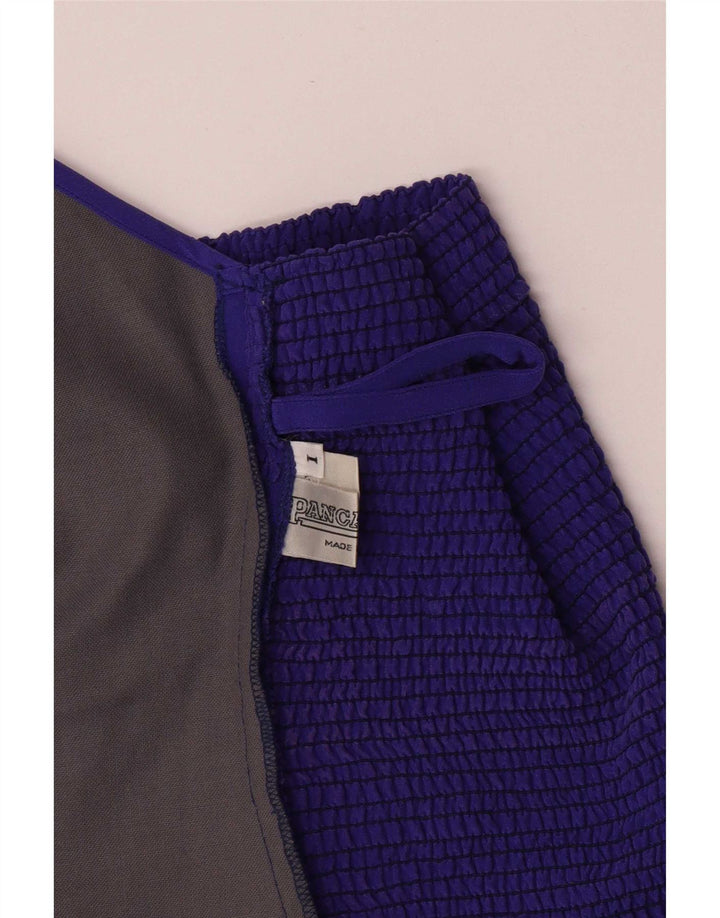 Pancaldi & B Γυναικείο Κορσέ Τοπ UK 8 Small Purple Silk