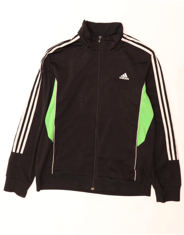 Ανδρική φόρμα Adidas Top Jacket UK 42/44 Large Black Colourblock Polyester