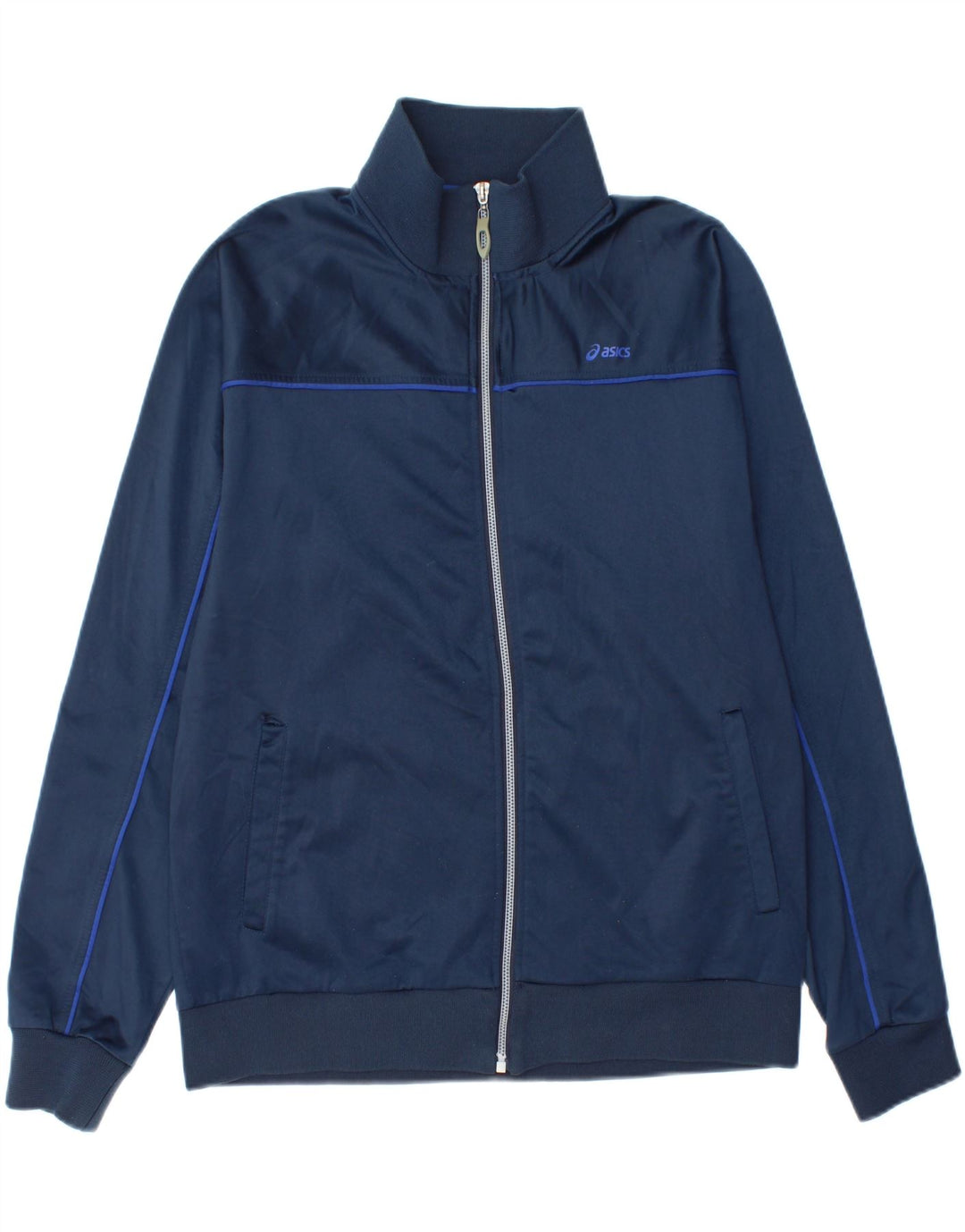 Ανδρική φόρμα Asics Top Jacket XL Navy Blue Polyester