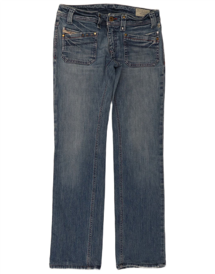 DIESEL Γυναικείο Keate Straight Jeans W28 L29 Μπλε Βαμβακερό