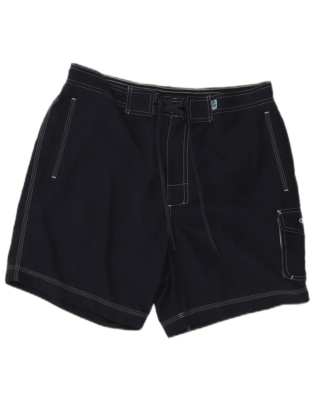 Ανδρικό σορτς κολύμβησης CHAMPION XL Navy Blue Polyester