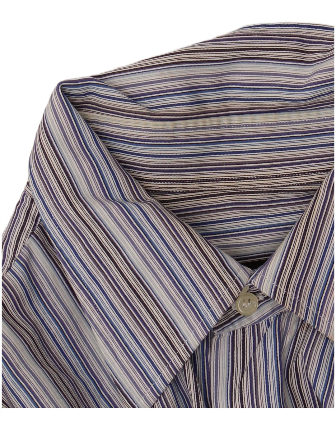 Ανδρικό πουκάμισο Hugo Boss 42 16 1/2 μεγάλο μπλε ριγέ