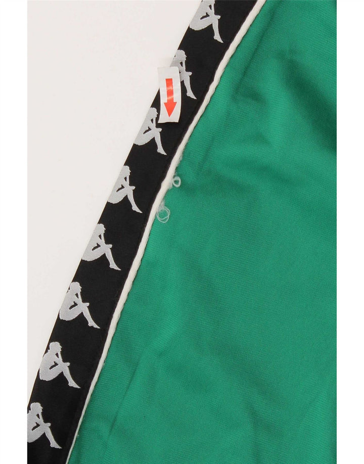 Ανδρική φόρμα γραφική Kappa Top Jacket Small Green Colourblock