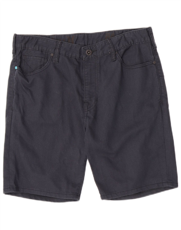 Ανδρικό σορτς Hurley casual W32, μεσαίο ναυτικό, βαμβακερό