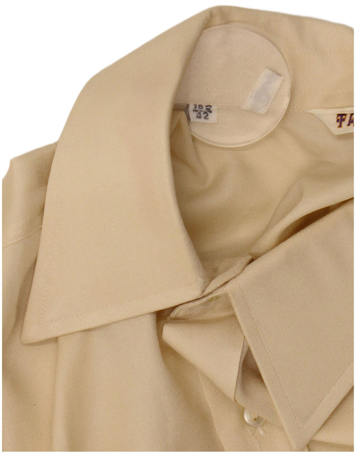 Vintage Ανδρικό Πουκάμισο Μέγεθος 42 16 1/2 Large Yellow
