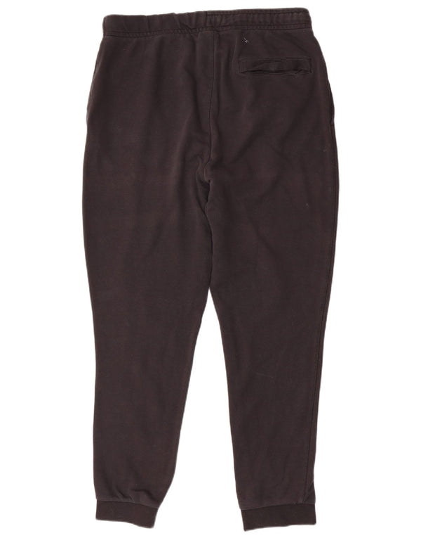 Nike Mens Tracksuit Trousers Joggers Large Black Cotton Sports