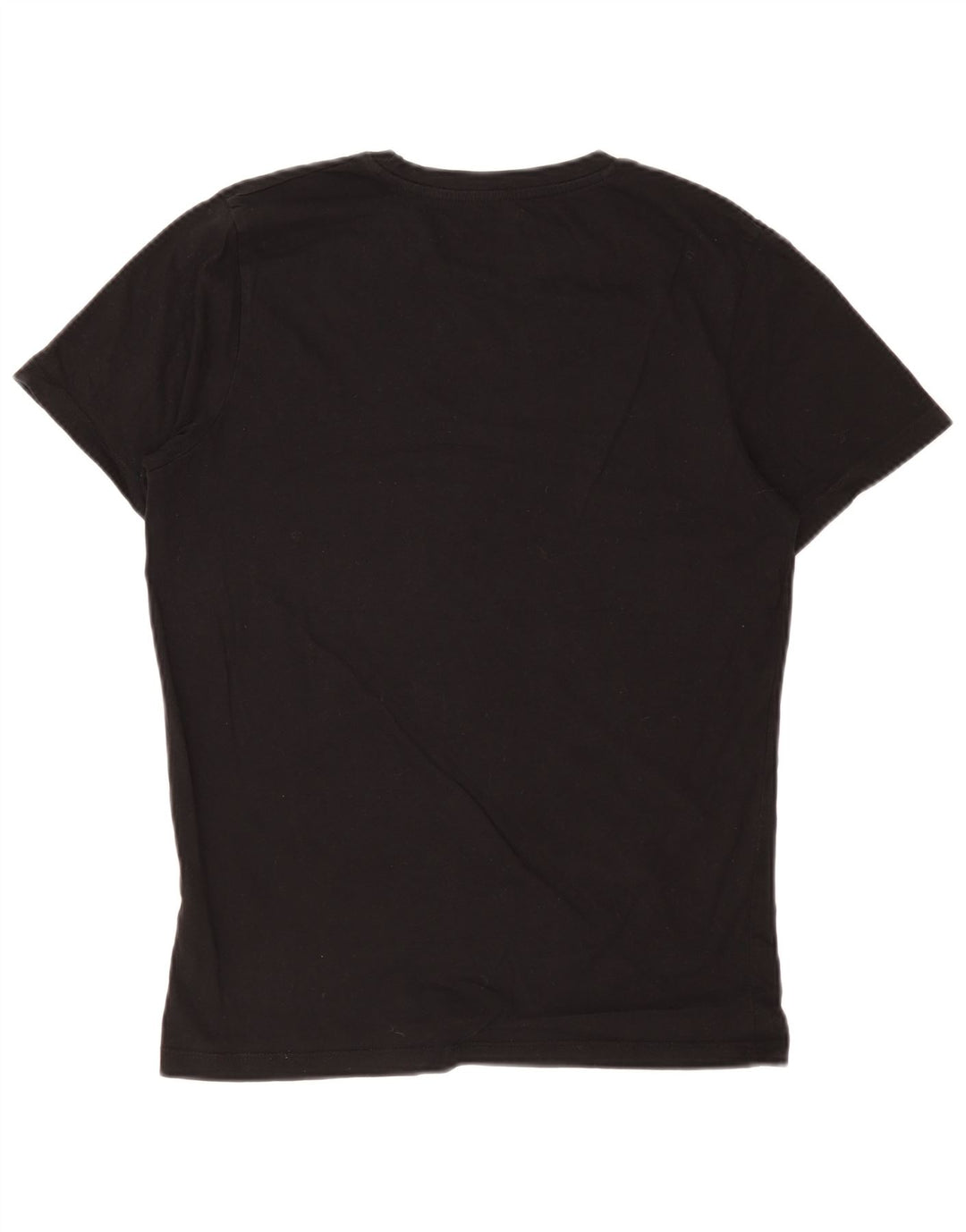 Jack & Jones Ανδρικό T-Shirt Top Μεσαίο μαύρο βαμβακερό