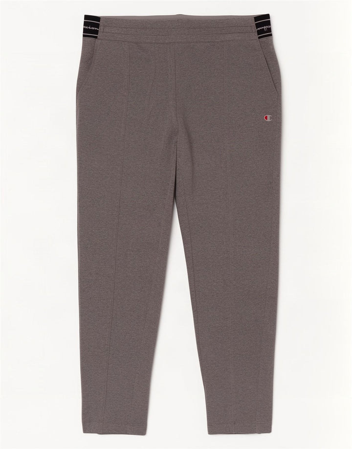 Champion γυναικεία γραφικά αθλητικά παντελόνια UK 14 Medium Grey Colourblock