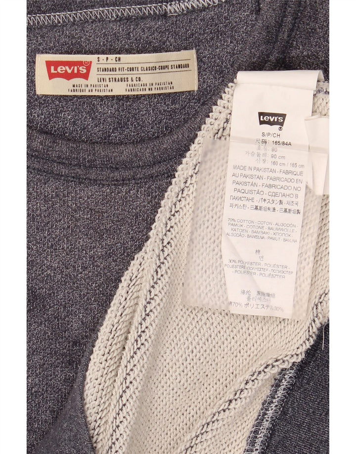 Ανδρικό φούτερ Levi's Standard Fit Jumper Small Navy Blue από βαμβάκι