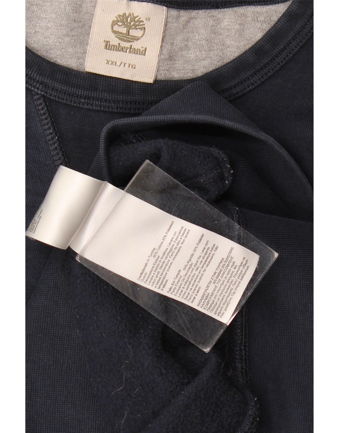 TIMBERLAND Ανδρικό Φούτερ Jumper 2XL Navy Blue Cotton