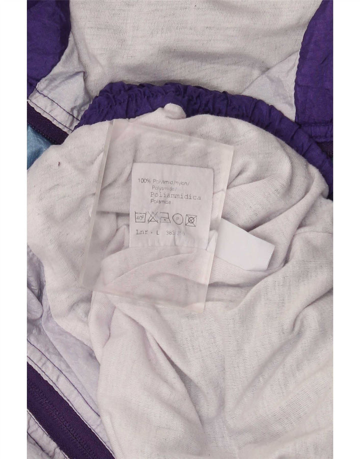 Ανδρική φόρμα Vintage Top Jacket Large Purple Colourblock Polyamide