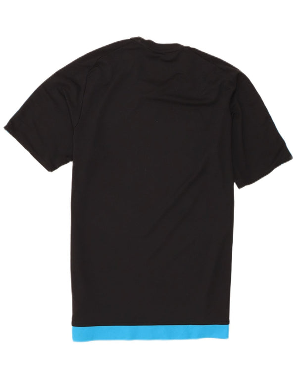 Ανδρικό T-Shirt Climalite Adidas Top Medium Black Colourblock Πολυεστέρας