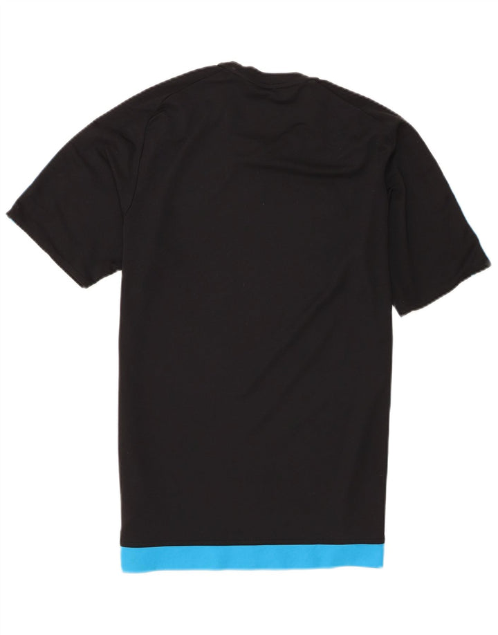 Ανδρικό T-Shirt Climalite Adidas Top Medium Black Colourblock Πολυεστέρας