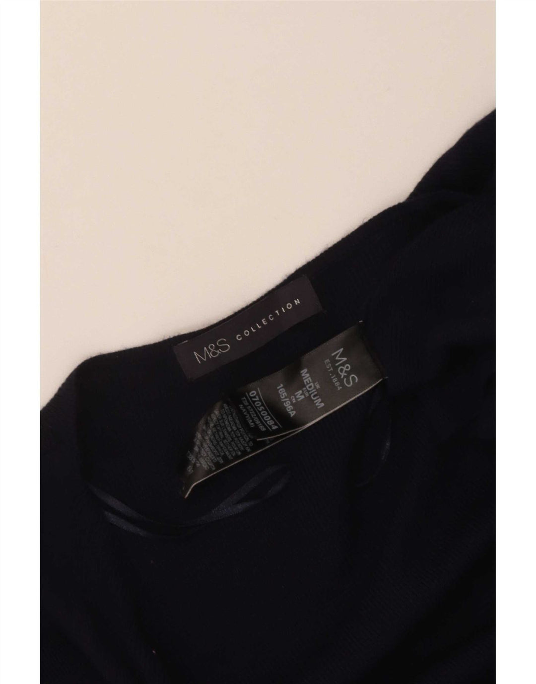 Marks & Spencer Γυναικείο πουλόβερ Longline Cardigan UK 14 Medium Navy Blue