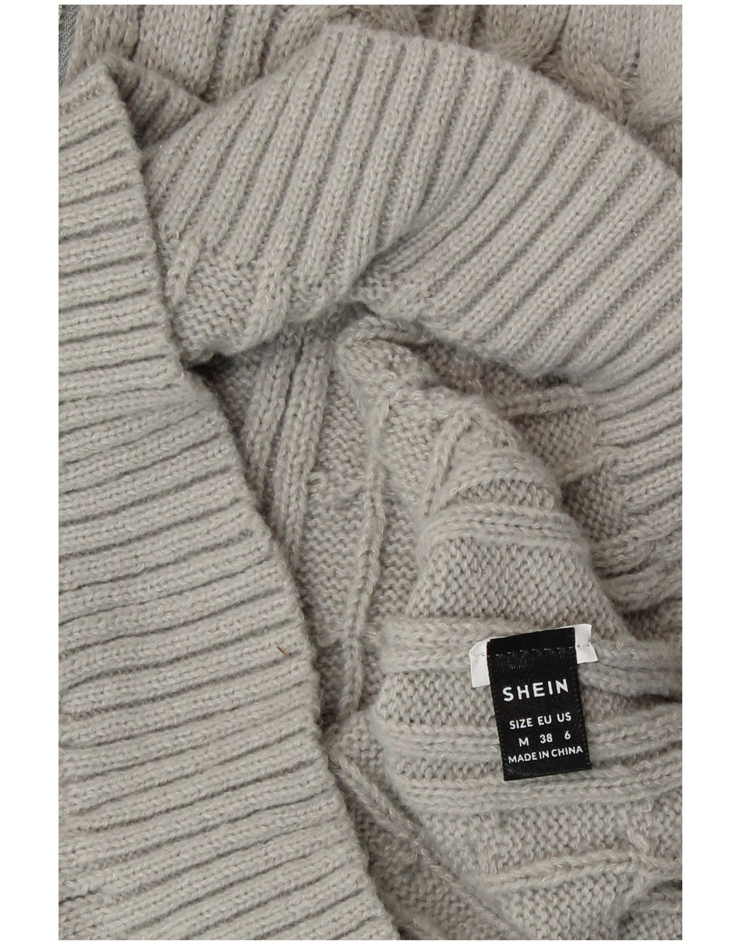 Shein γυναικείο φόρεμα UK 14 Medium Grey