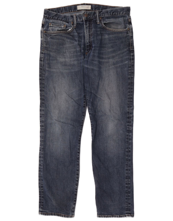 Gap Womens Slim Jeans W32 L30 Blue Cotton
