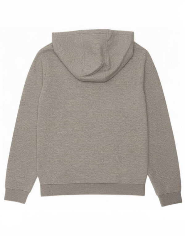 Adidas Boys Graphic Hoodie Jumper 11-12 ετών Γκρι βαμβακερό