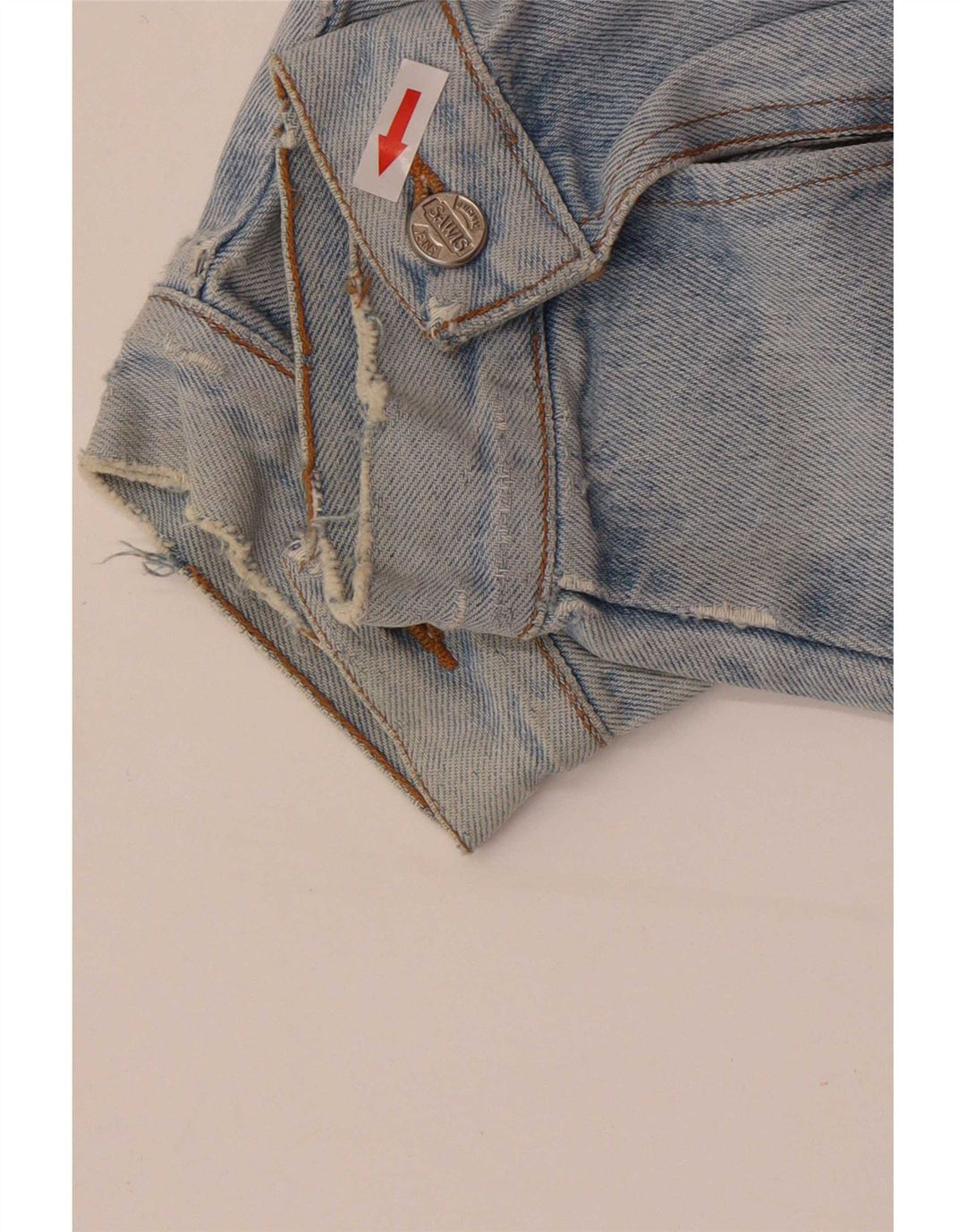 Vintage Ανδρικό Τζιν Μπουφάν UK 40 Large Blue