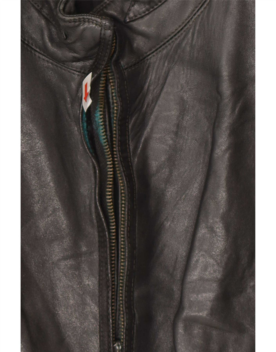 Gianni Versace Γυναικείο Δερμάτινο Μπουφάν UK 18 XL Μαύρο Δερμάτινο