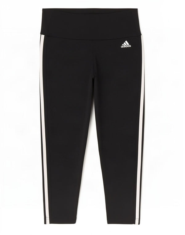 Adidas Γυναικεία Aeroready Κάπρι Κολάν UK 8/10 Μικρό μαύρο πολυεστέρα