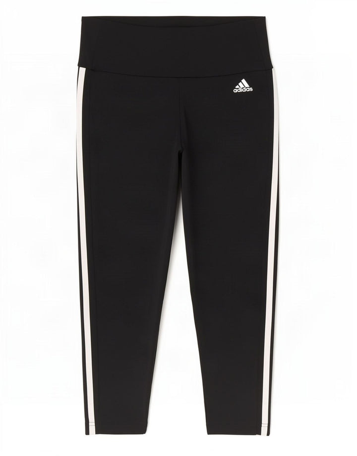 Adidas Γυναικεία Aeroready Κάπρι Κολάν UK 8/10 Μικρό μαύρο πολυεστέρα