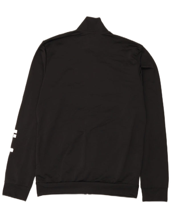 Ανδρική φόρμα γυμναστικής Adidas Top Jacket UK 38/40 Medium Black Polyester