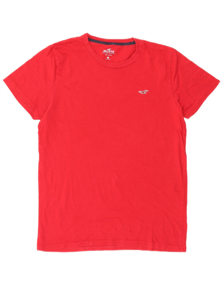 Ανδρικό T-Shirt Hollister Top Μεσαίο κόκκινο βαμβακερό