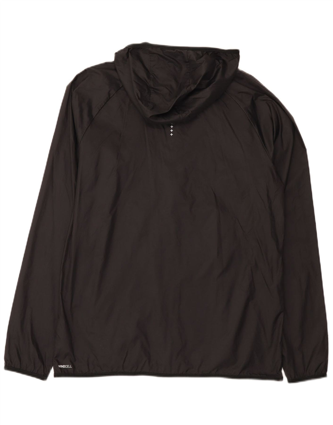 Ανδρική φόρμα αθλητικής φόρμας Puma Running Hooded Top Jacket μεσαίο μαύρο νάιλον