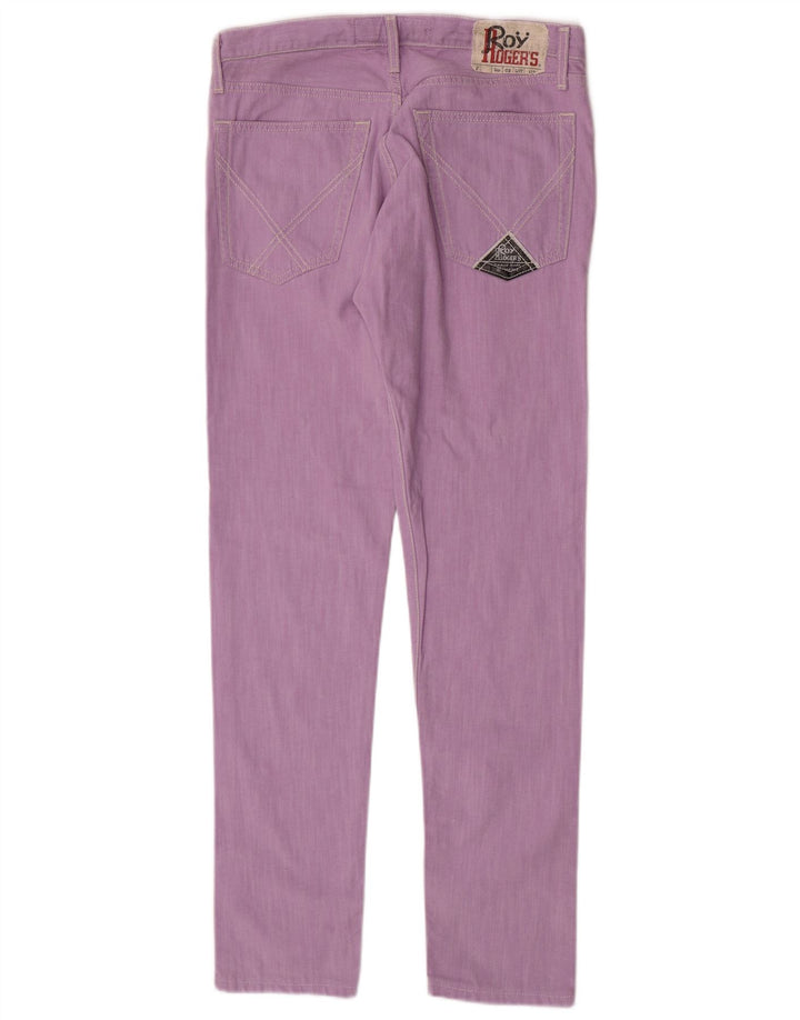 Roy Rogers Γυναικείο Slim Jeans W33 L32 Μωβ βαμβακερό