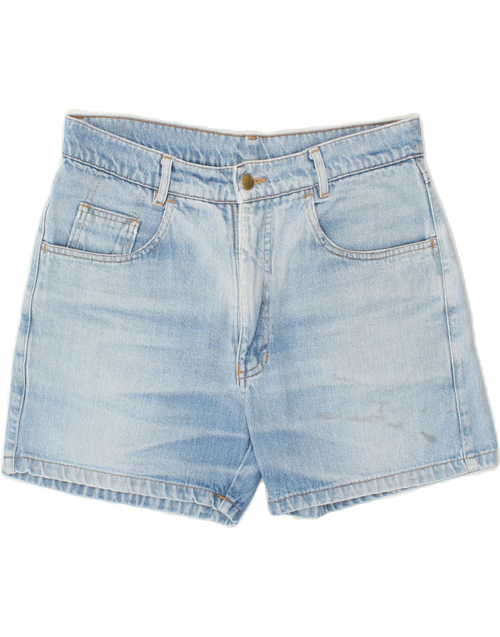 VINTAGE Womens Denim Shorts W32 Large Blue Vintage Vintage and Second-Hand Vintage from Messina Hembry 