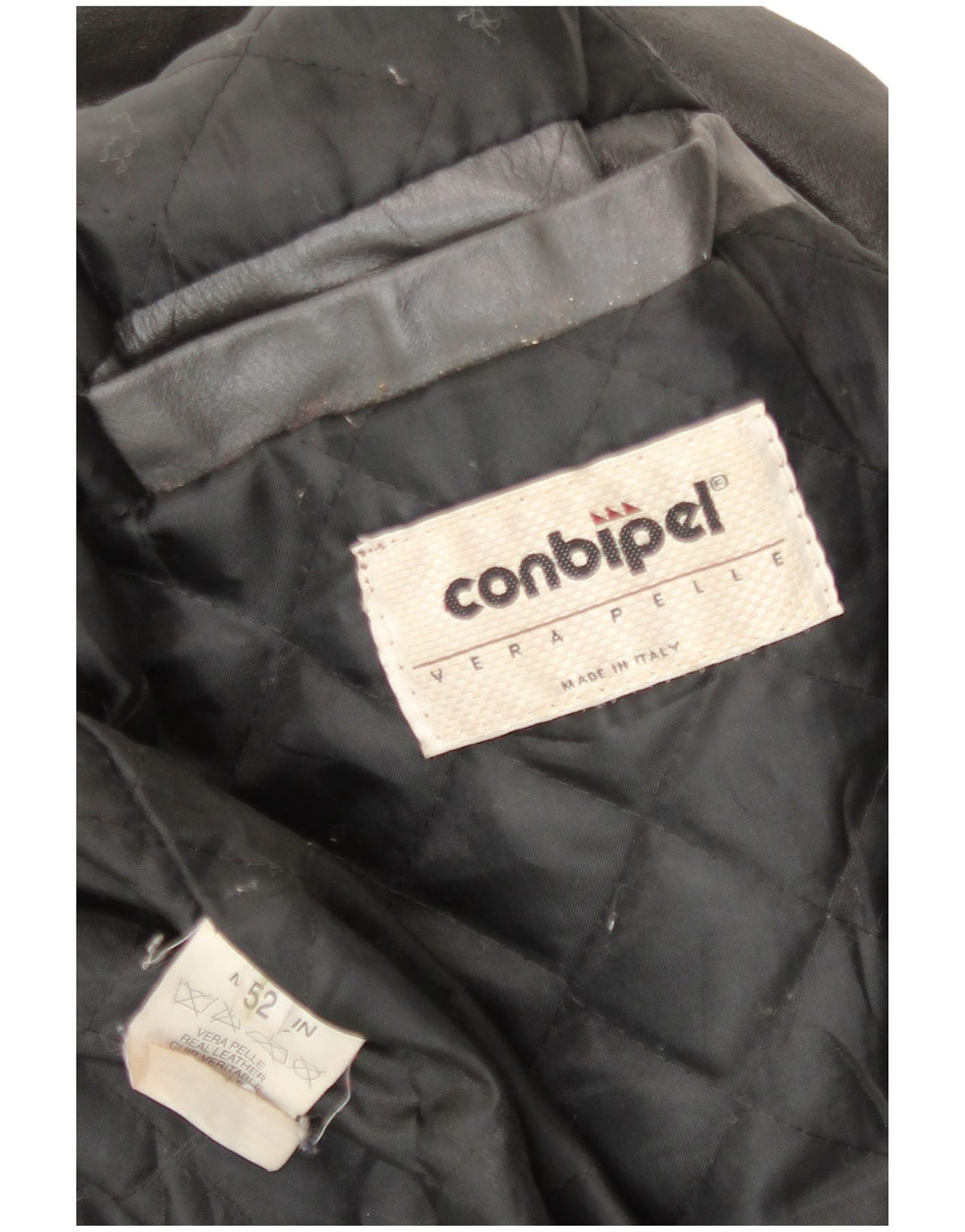 Ανδρικό δερμάτινο μπουφάν Conbipel IT 52 Large Grey Leather