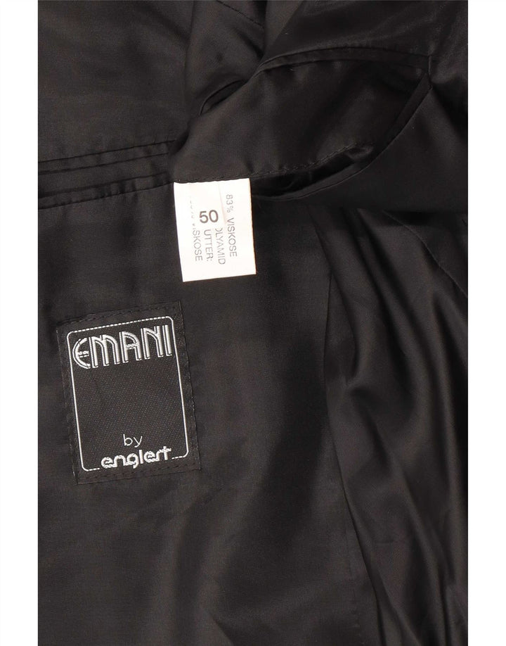 Emani Γυναικείο Μπουφάν Blazer Διπλό στήθος IT 50 XL Βισκόζη Βουργουνδίας