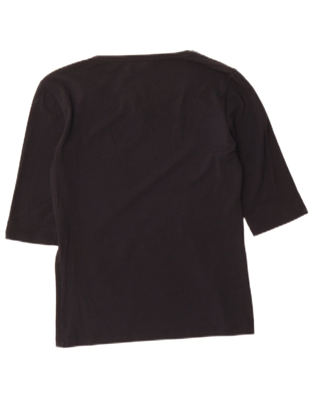 Max Mara Γυναικείο Μπλουζάκι 3/4 Μανίκι UK 8 Small Black