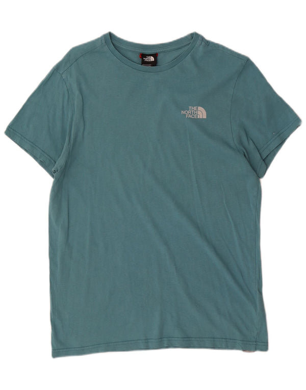 Ανδρικό T-Shirt North Face Top Small Blue Cotton