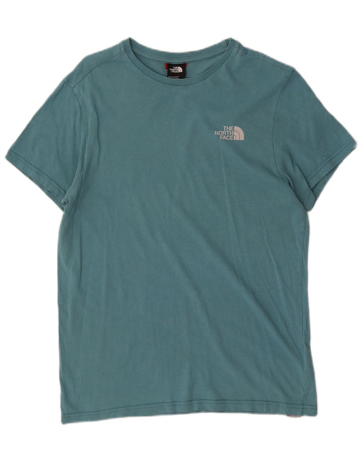 Ανδρικό T-Shirt North Face Top Small Blue Cotton