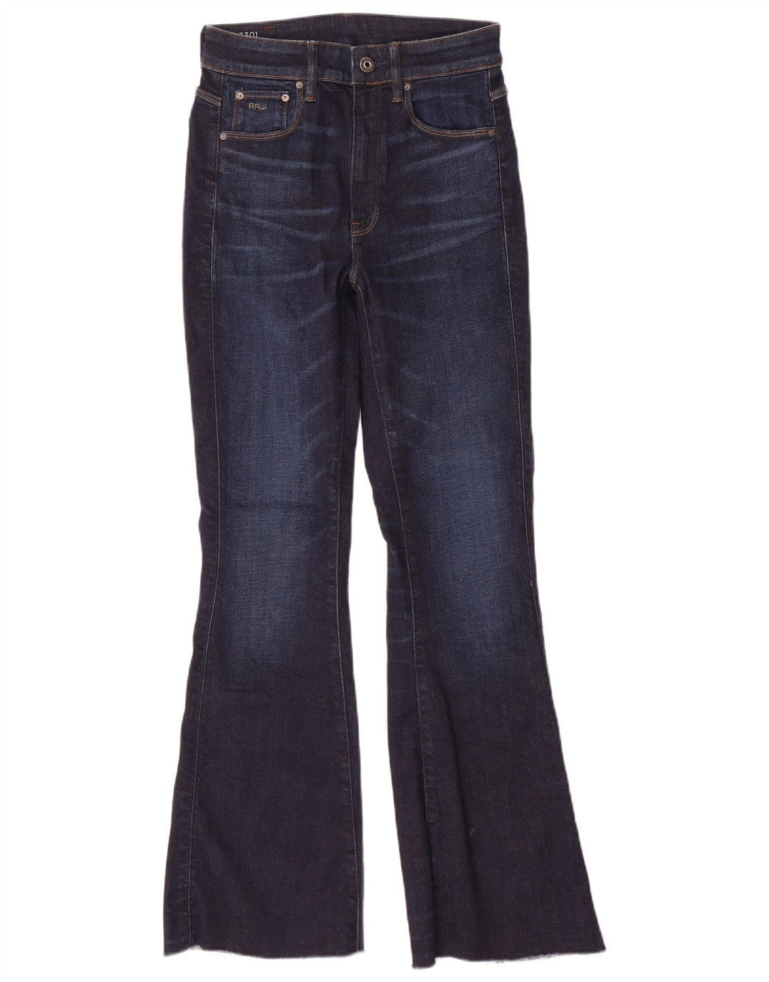 Γυναικείο τζιν με φλάντζα G-Star W28 L30 Navy Blue Cotton