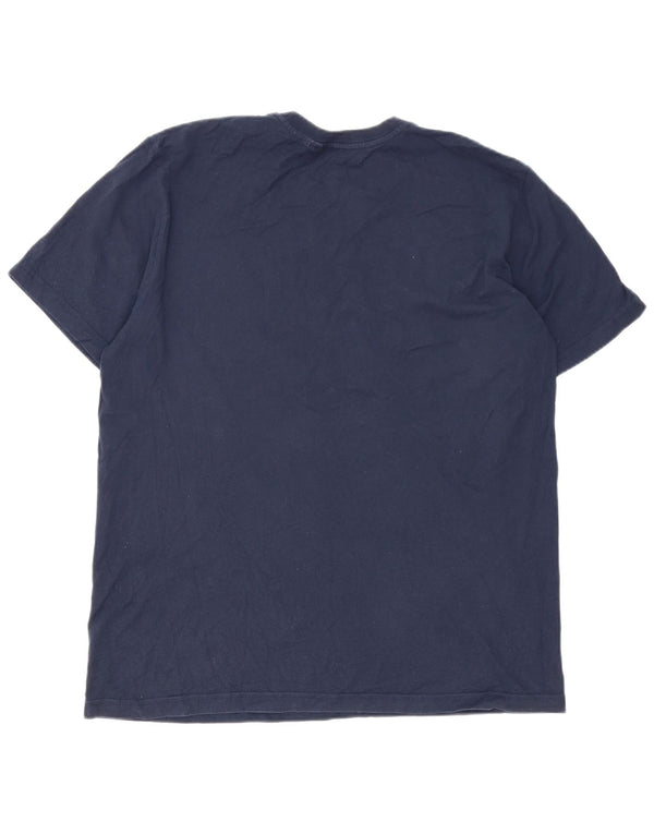 Ανδρικό γραφικό T-shirt Nike Standard Fit Top UK 46/48 XL Navy Blue
