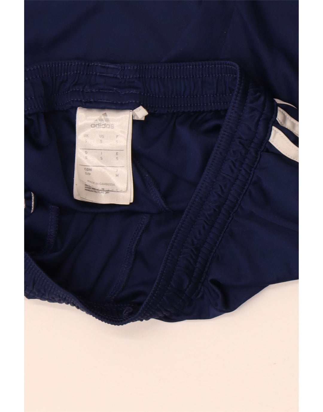 Ανδρικό αθλητικό σορτς Adidas Climalite Small Navy Blue Colorblock Πολυεστέρας