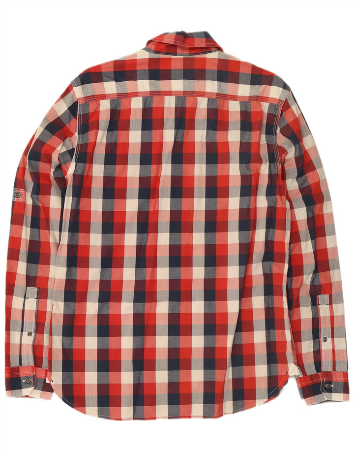 Ανδρικό πουκάμισο Levi's Slim Fit Medium Red Gingham Cotton